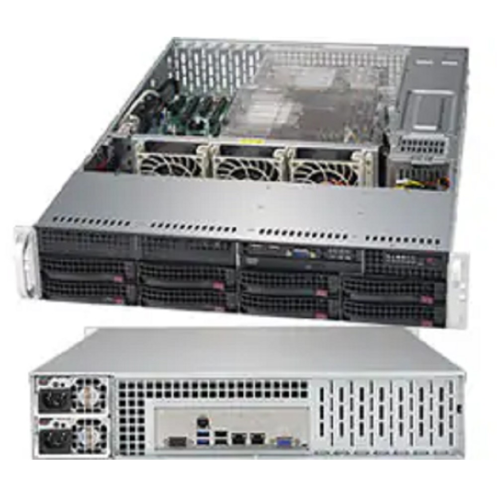 Supermicro 0000002332 (2U/6029P-TRT/2x6230R/128Gb/9361-8i+5x480GB+2x1200GB/2x1GbE/2PSU/RMKit)
