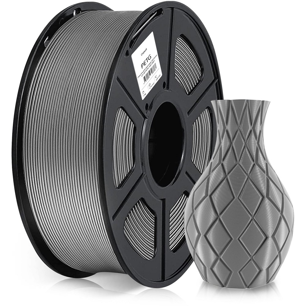 Пластик для принтера 3D Cactus CS-3D-PETG-1KG-GREY PETG d1.75мм 1кг 1цв.