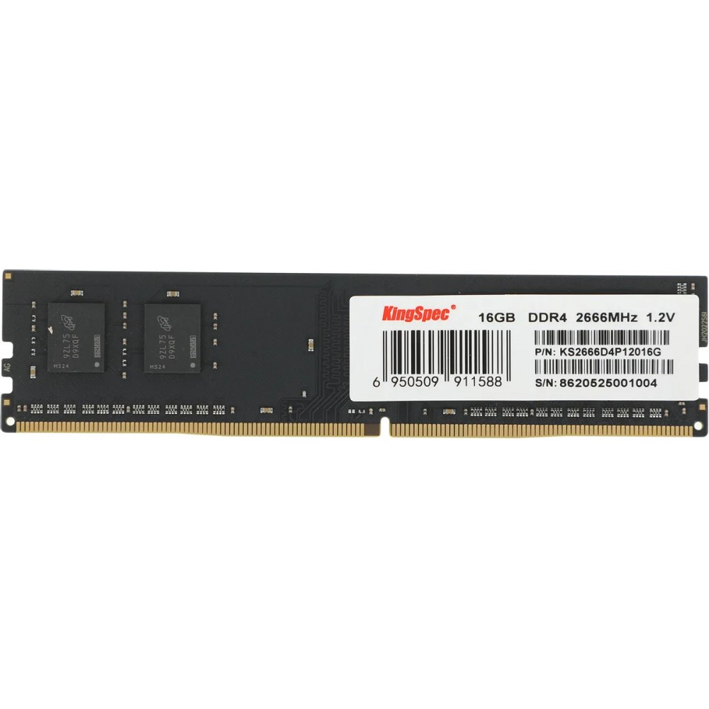 Kingspec DDR4 DIMM 16GB KS2666D4P12016G PC4-21300, 2666MHz