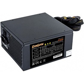 Exegate EX285974RUS Блок питания 800W ExeGate Gaming Standard 800PGS RTL, ATX, black, APFC, 14cm, 24p+2*(4+4)p, PCI-E, 5SATA, 4IDE