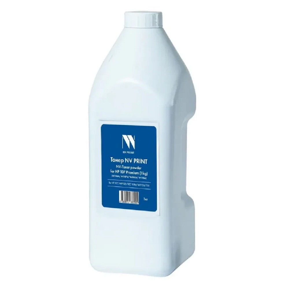 Тонер NVP для HP 107 Premium (W1106A, W1105A, W1107A, W1110A) (1кг, ASC) совместимый