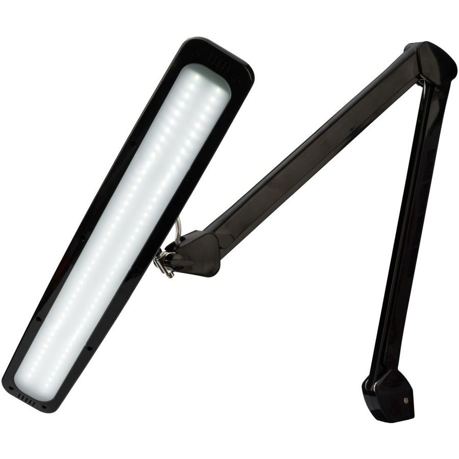 Rexant 31-0411 Лампа настольная бестеневая  , струбцина, «ECO light», 84 SMD LED, сенсорный диммер, черная