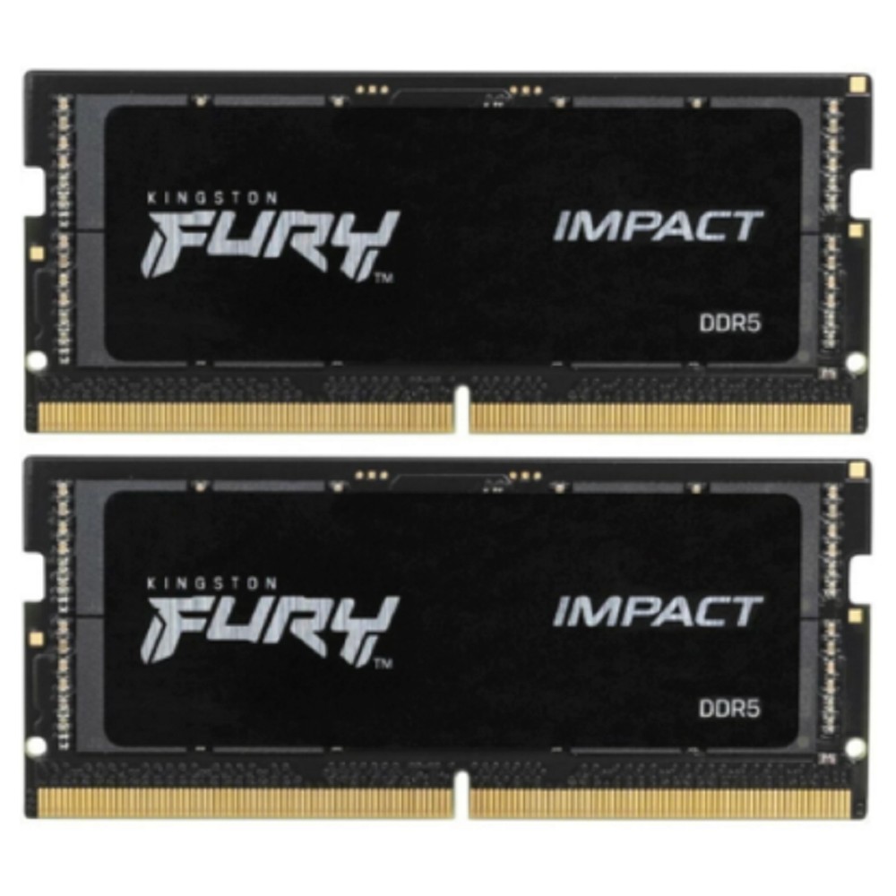 Kingston DDR5 SODIMM 32GB 5600MHz  CL40  (Kit of 2) FURY Impact KF556S40IBK2-32