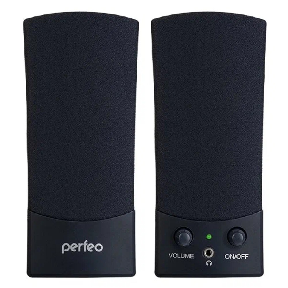 Повреждение упаковки Perfeo колонки "UNO" 2.0, мощность 2х0,5 Вт (RMS), чёрн, USB 