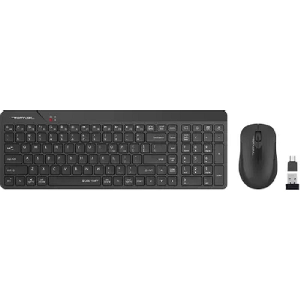 Комплект клавиатура+мышь беспров. A4TECH Fstyler FG2300 Air2 black (USB, slim) (FG2300 AIR2  BLACK)