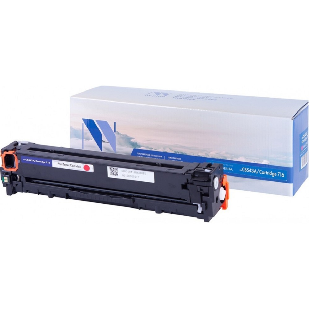 NVPrint CB543A/CRG716 Картридж для Color LaserJet CP1215/1515/CM1518 (1400k) Magenta