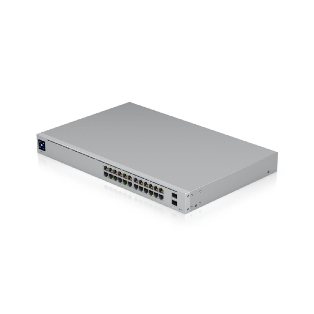 UBIQUITI USW-Pro-24 Коммутатор в стойку, 24х 1G RJ45, 2х 10G SFP+