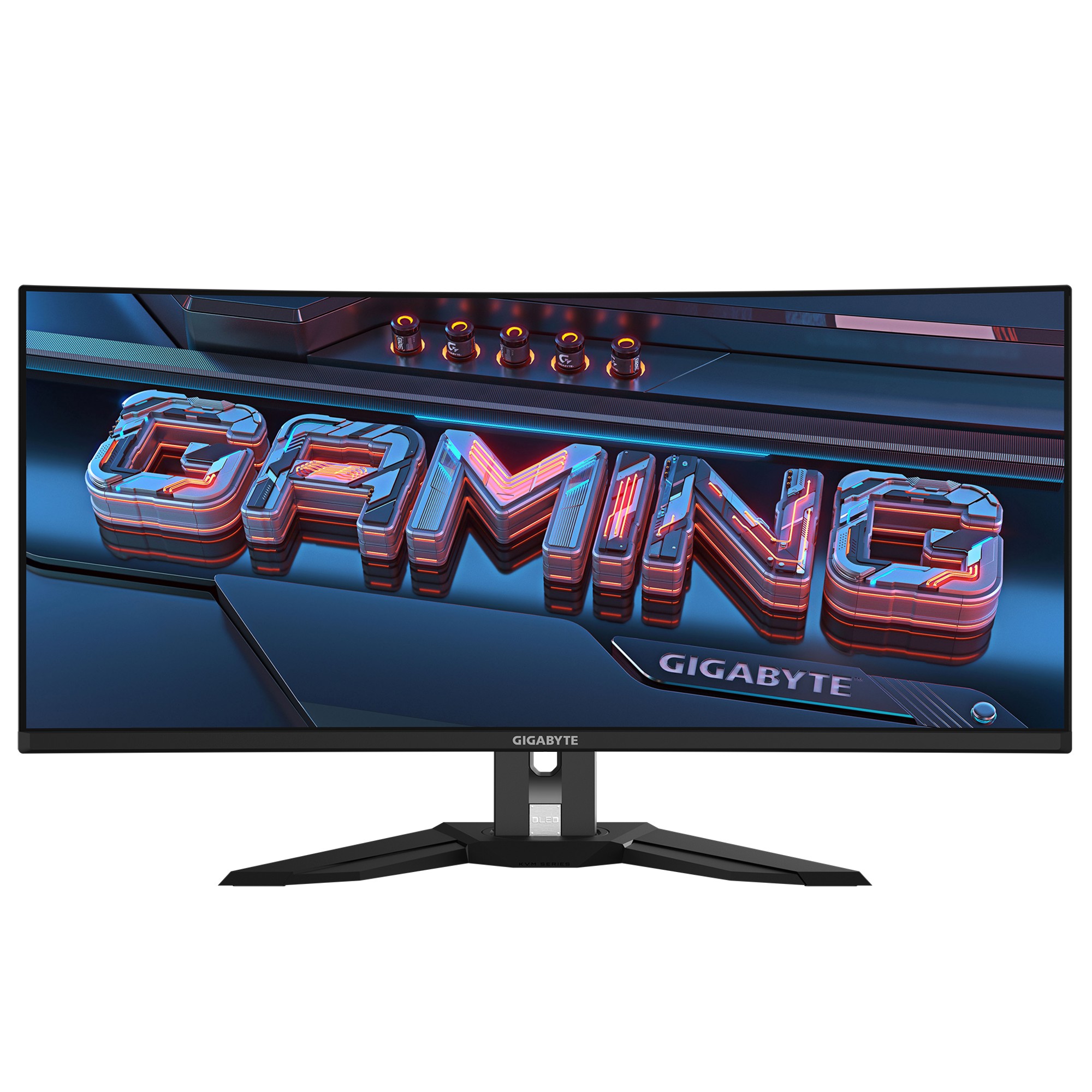 LCD Gigabyte 34" MO34WQC2 {OLED 3440x1440 240Hz 0.03ms 2xHDMI2.1 DisplayPort1.4 2xUSB3.2 USB-C(PD 18W) AudioOut 2x3W}