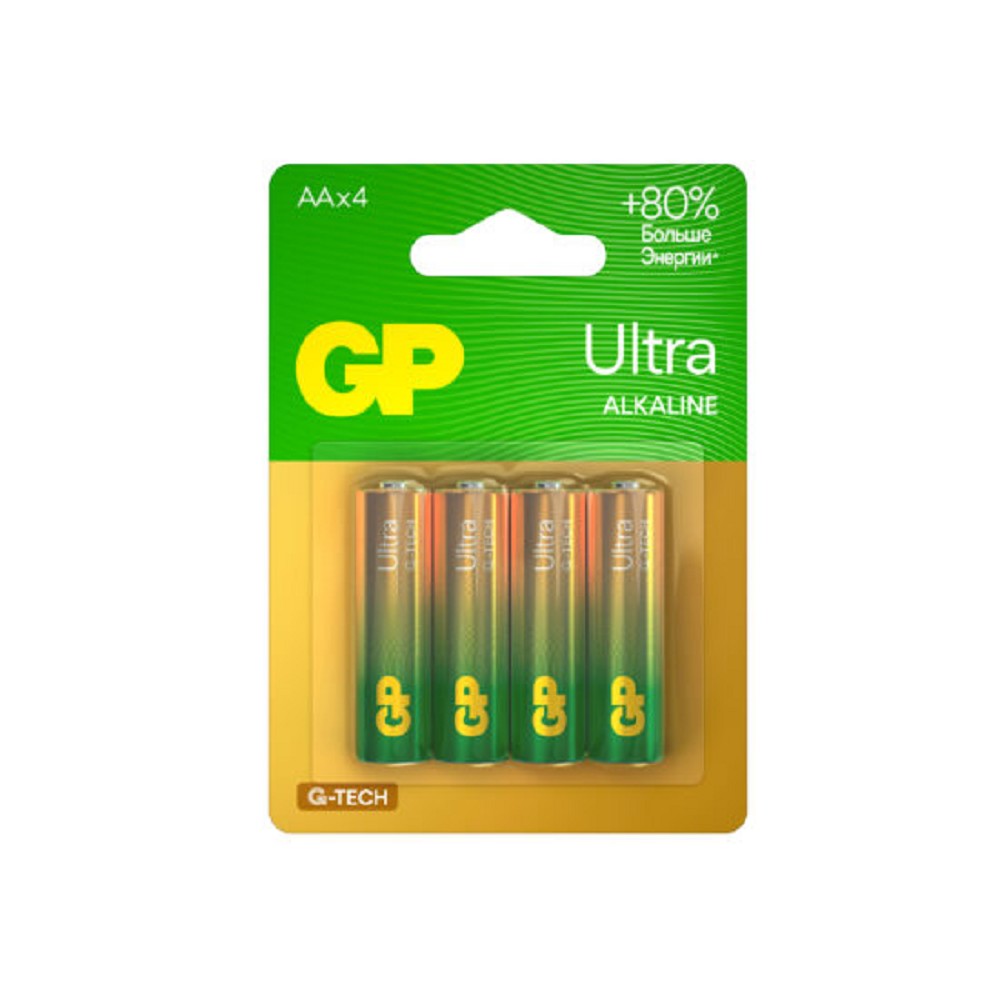 GP 15AUA21-2CRSBC4 40/160 GP Ultra Alkaline (4 шт. в уп-ке) 