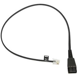 Jabra 8800-00-37 Шнур QD на RJ10, прямой, 50 см для Lucent Callmaster V, VI, Cisco 79xx and PLX A22 (8800-00-37)