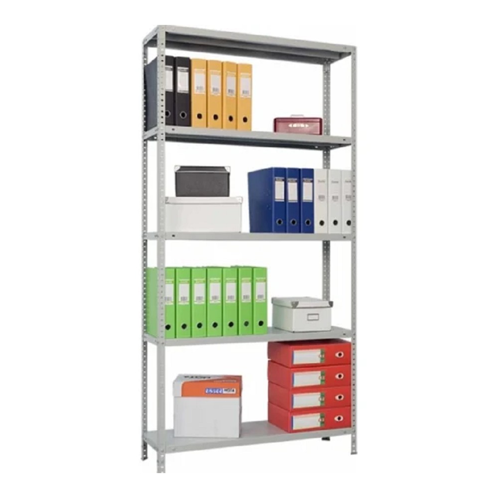 Стеллаж MS 185/100х40/4 (Размеры внешние (ВхШхГ) 1850х1000х400 мм, 4 полки, с единой стойкой) [S24199154402]