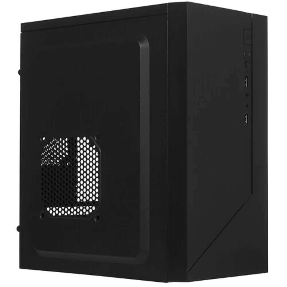 Foxline FZ-015-SX450R  " Forza mATX, 450W, 2xUSB2.0, Black, w/o FAN, 12 cm fan PSU, power cord"