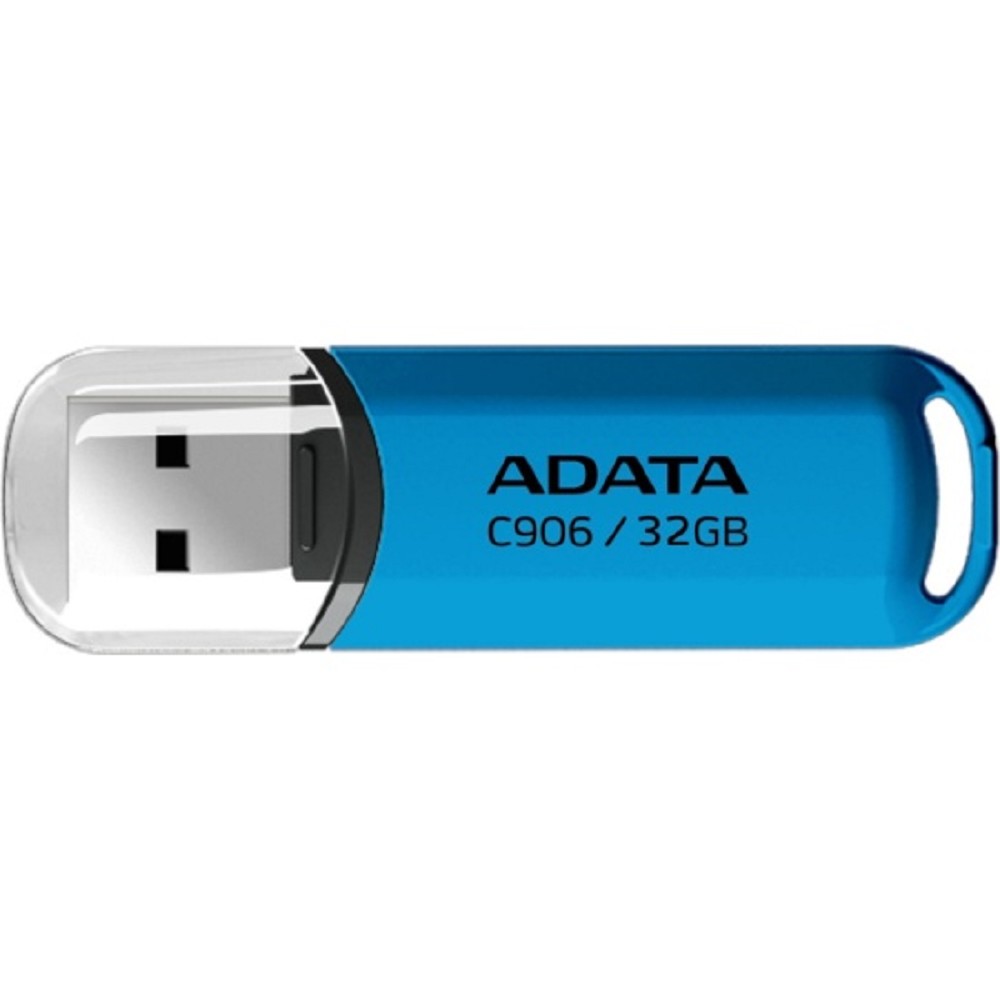 A-DATA Flash Drive 32GB  <AC906-32G-RWB> Classic C906, USB 2.0, Синяя