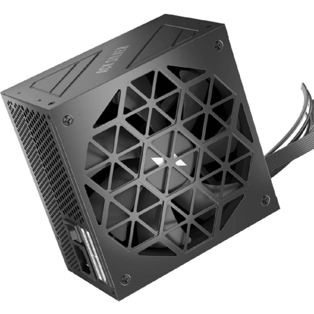 1STPLAYER ACK SILVER 850W Black / ATX 3.1, APFC, 80 PLUS Silver, Double Forward, DC-DC, full Teapo caps, 140mm fan, non-modular / HA-850BA7-BK