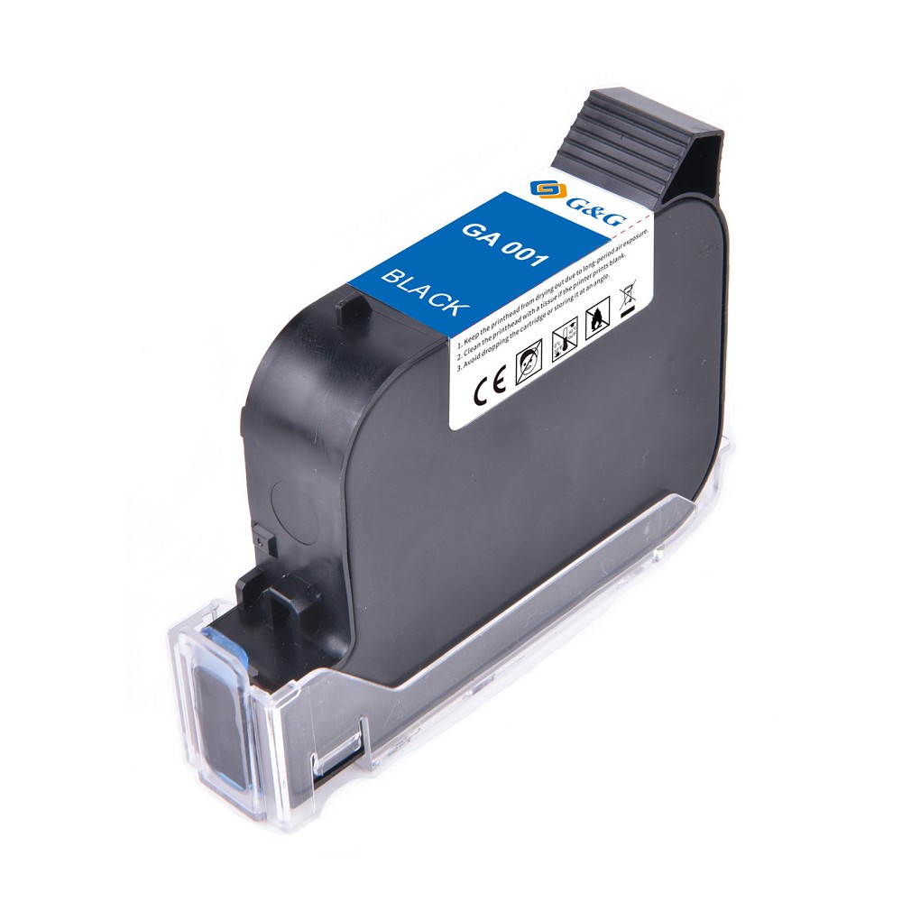 Картридж струйный G&amp;G GA-001BK черный (42мл) для G&amp;G GG-HH1001