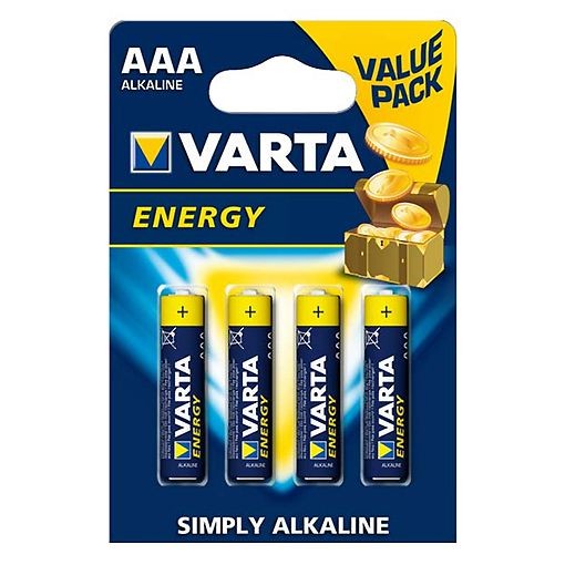 VARTA LR03/4BL ENERGY 4103 (4 шт. в уп-ке)
