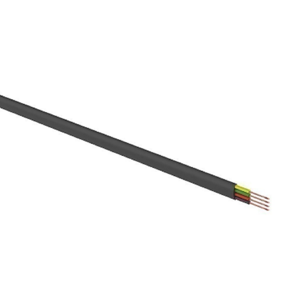 Rexant (01-5109) Кабель телефонный ШТЛП 4 жилы Cu, черный, 100м