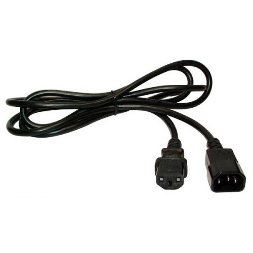 Шнур питания Lanmaster LAN-PP13/14-1.8-BK (упак.:1шт) 1м черный