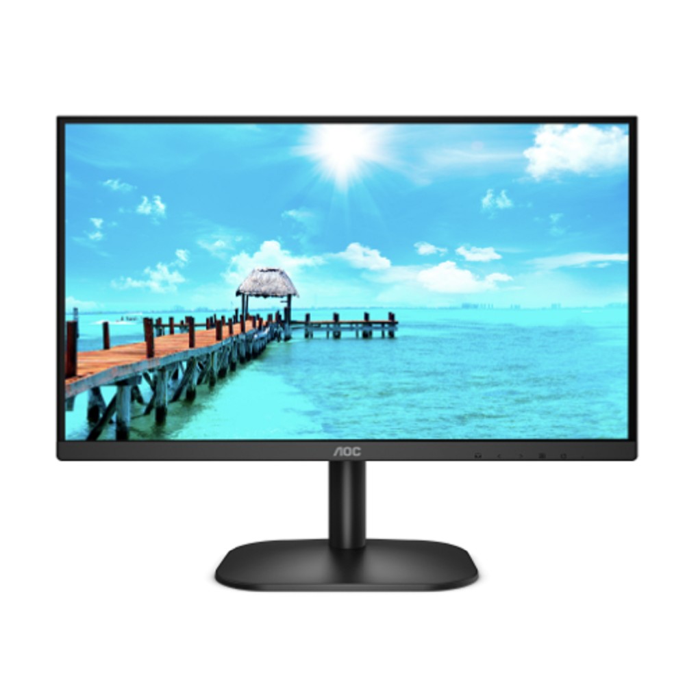 LCD AOC 23.8" 24B2XHM2 черный {VA 1920x1080 75Hz 4ms 178/178 250cd 20M:1 HDMI VESA}