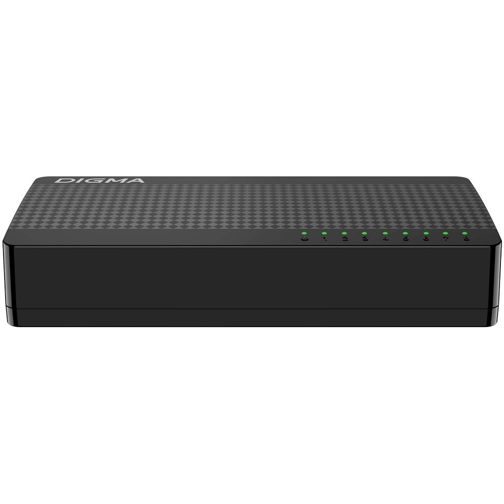 Digma DSW-108GE DSW-108GEV2 Коммутатор (L2) 8х1Гбит/с неуправляемый