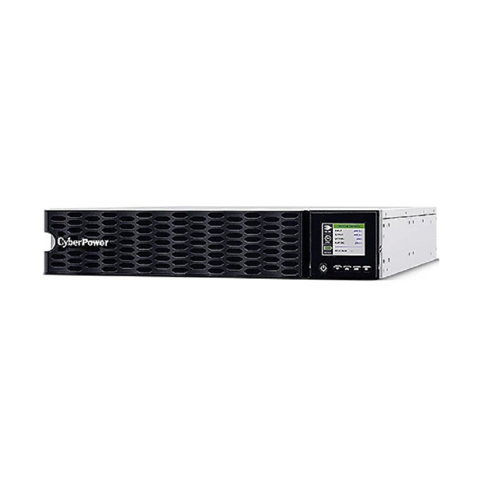 ИБП CyberPower OL6KERTHD 2U {Online, 6000VA/6000W USB/RS-232+Сухой контакт/EPO/SNMPslot (2 C19, 4 C13, клеммная колодка) 5Ач х12}