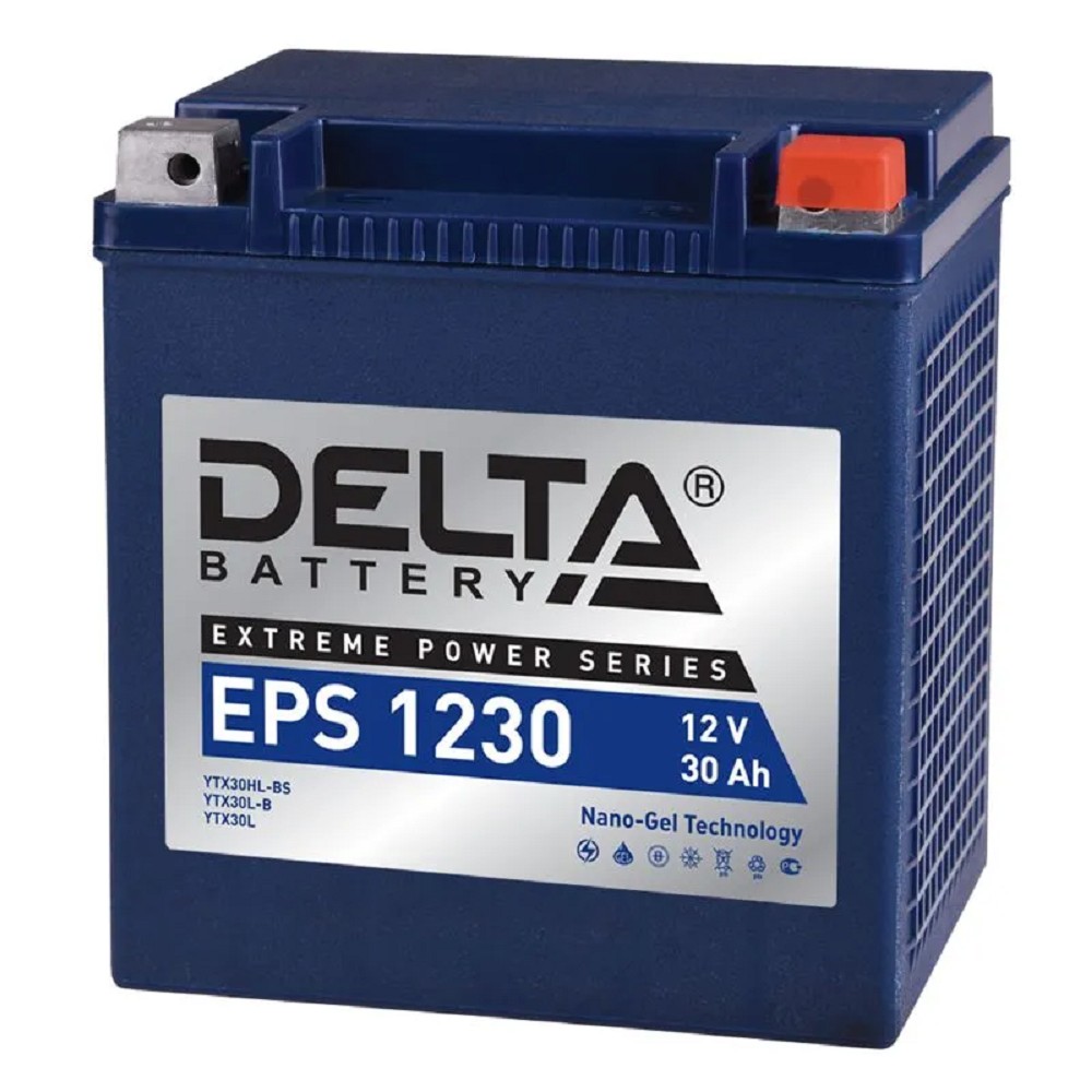 Delta EPS 1230 (30 А\ч, 12В) для МОТО