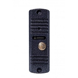 Falcon Eye Activision AVC-305 (PAL) накладная,черный антик, 4-х проводная; антивандальная накладная видеопанель; с ИК подветкой до 0,6м, матрица CCD  1/3", 600 ТВл, 12В