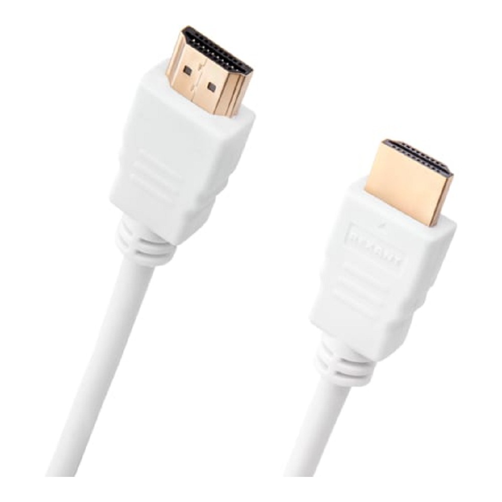 Rexant (17-6204-1) Кабель HDMI - HDMI 1.4, 2м, Gold, белый