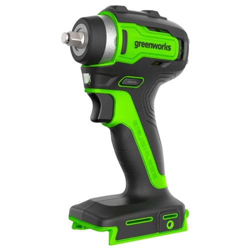 Greenworks G24IW200 Гайковерт ударный аккумуляторный, 24V, 200 Нм, бесщеточный, без АКБ и ЗУ [3803607]