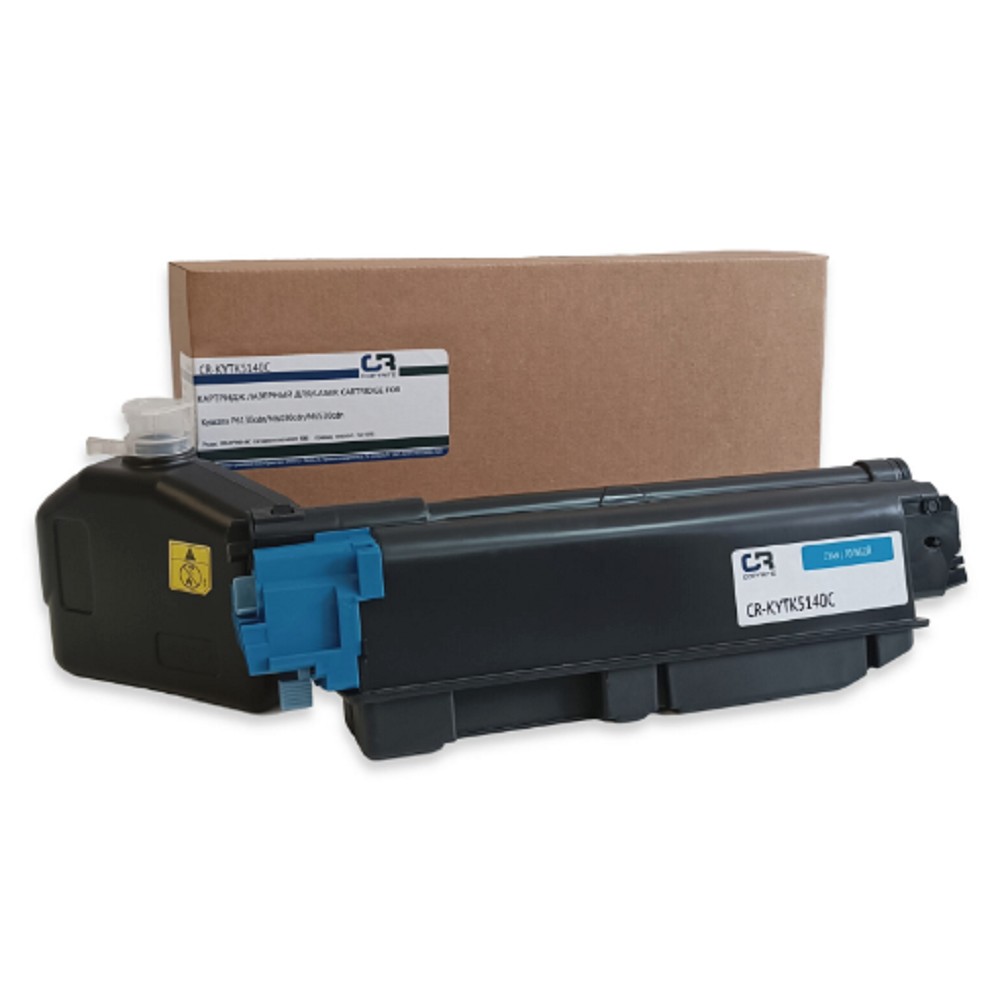 Картридж лазерный CopyRite CR-KYTK5140C TK-5140C голубой (5000стр.) для Kyocera P6130cdn/M6030cdn/M6