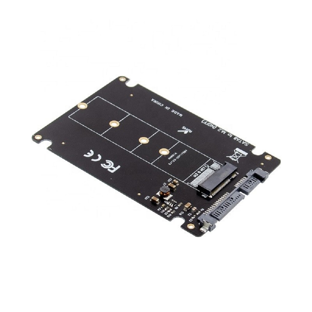 ORIENT C295S, Переходник NGFF (M.2) B-key SSD - SATA 2.5", тип 2230/2242/2260/2280, для подключения SSD M.2 SATA в отсек HDD 2.5" (30916)