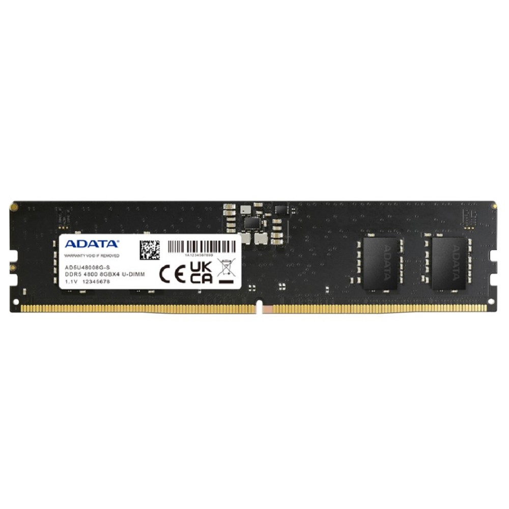 A-data DDR5 DIMM 32Gb 4800MHz AD5U480032G-S RTL PC5-38400 CL40 288-pin 1.1В single rank