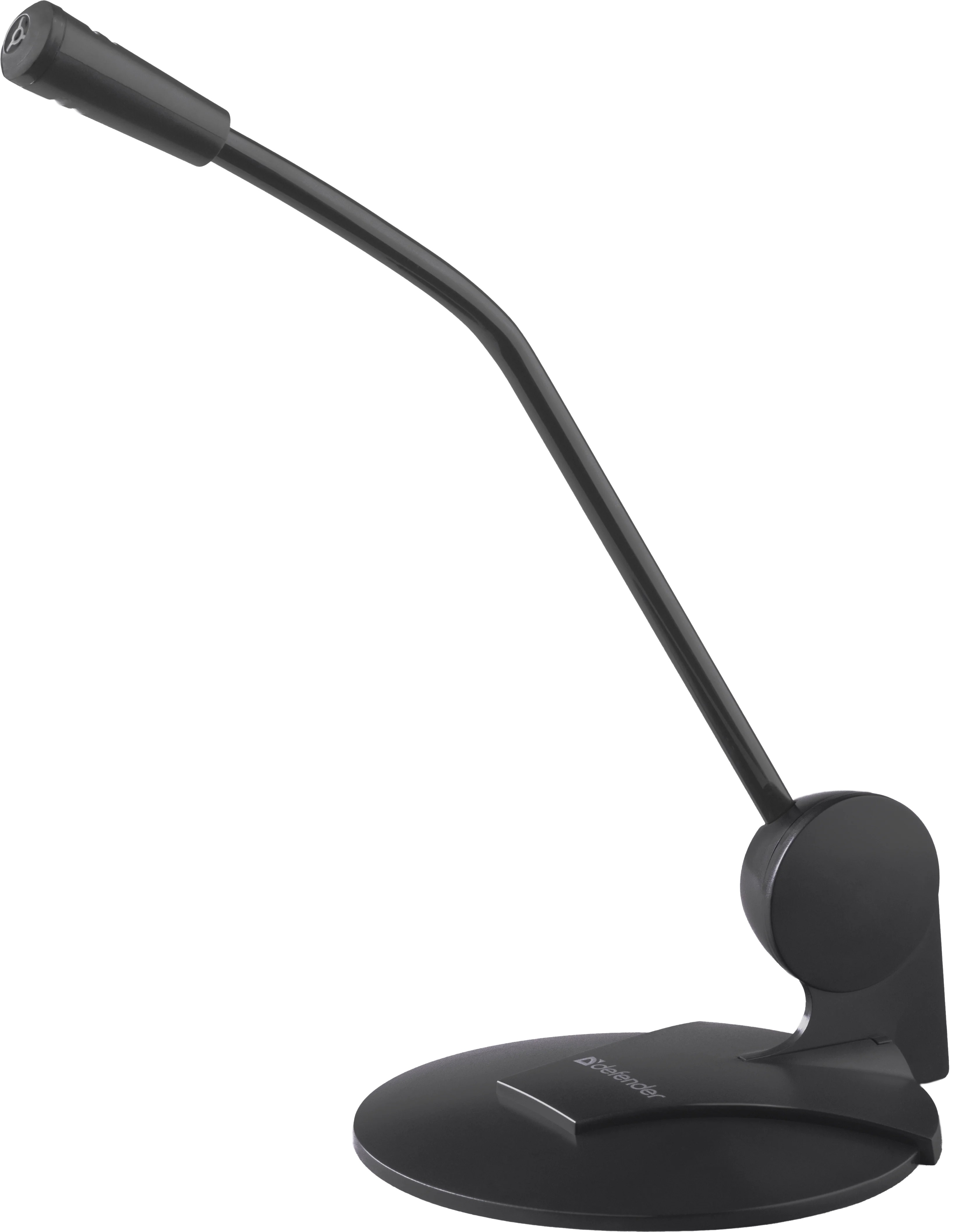 Defender MIC-117 черный, кабель 1.8 м {Микрофон компьютерный} [64117]