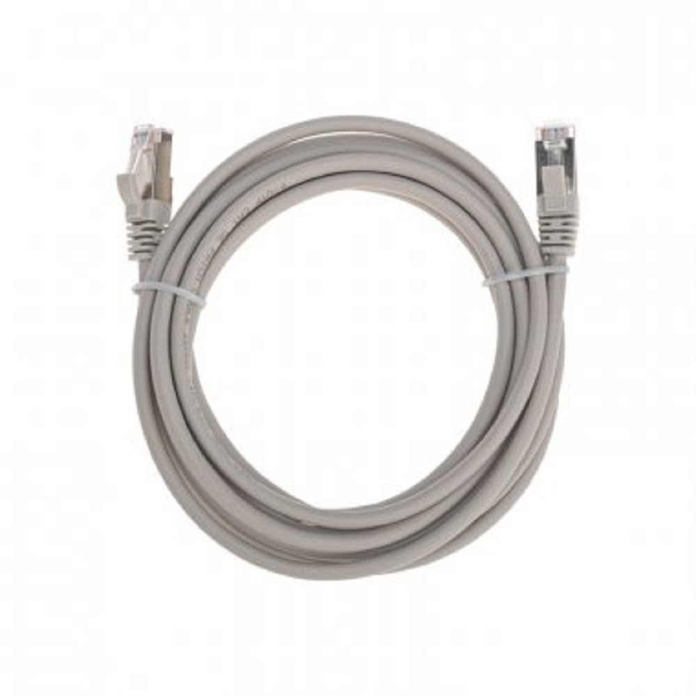 Rexant (02-0110-3) Патч-корд F/UTP, CAT 5e, RJ45-RJ45, 26AWG, LSZH, серый, 3м