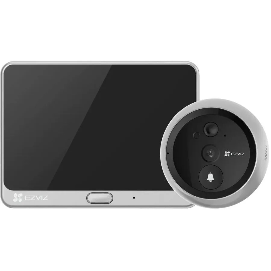 EZVIZ CS-DP2C-A0-6E2WPFBS Видеоглазок  серебристый 