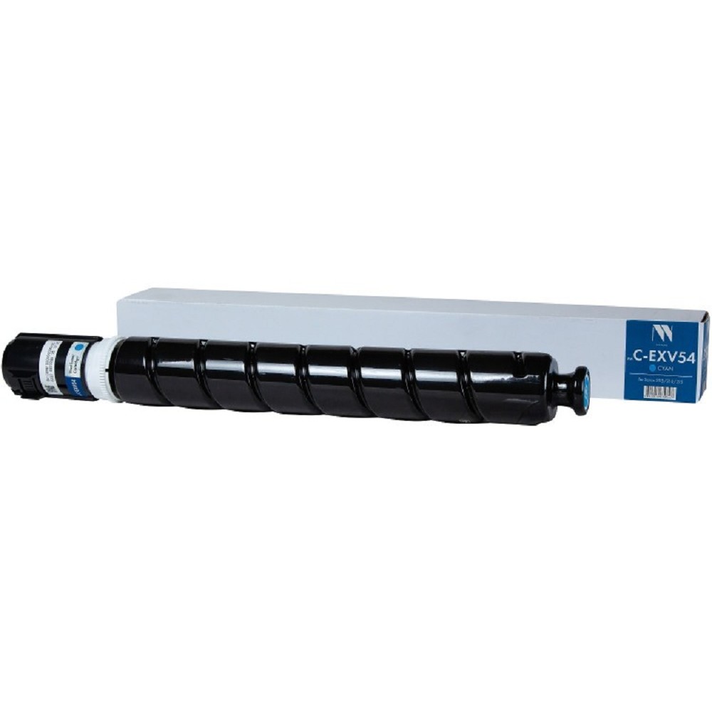 NVPrint C-EXV54C Тонер-картридж для Canon imageRUNNER C3025 (8500k) Cyan