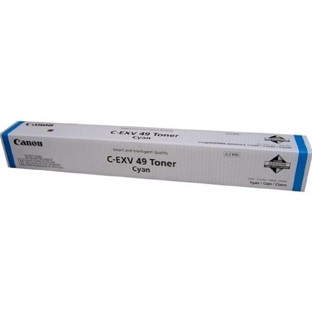Тонер Canon NPG-67 (C-EXV 49) Голубой 19000стр (аналог 8525B002) При установке NPG-67 в европейскую машину с (exv-49) пишет не тот номер тонера