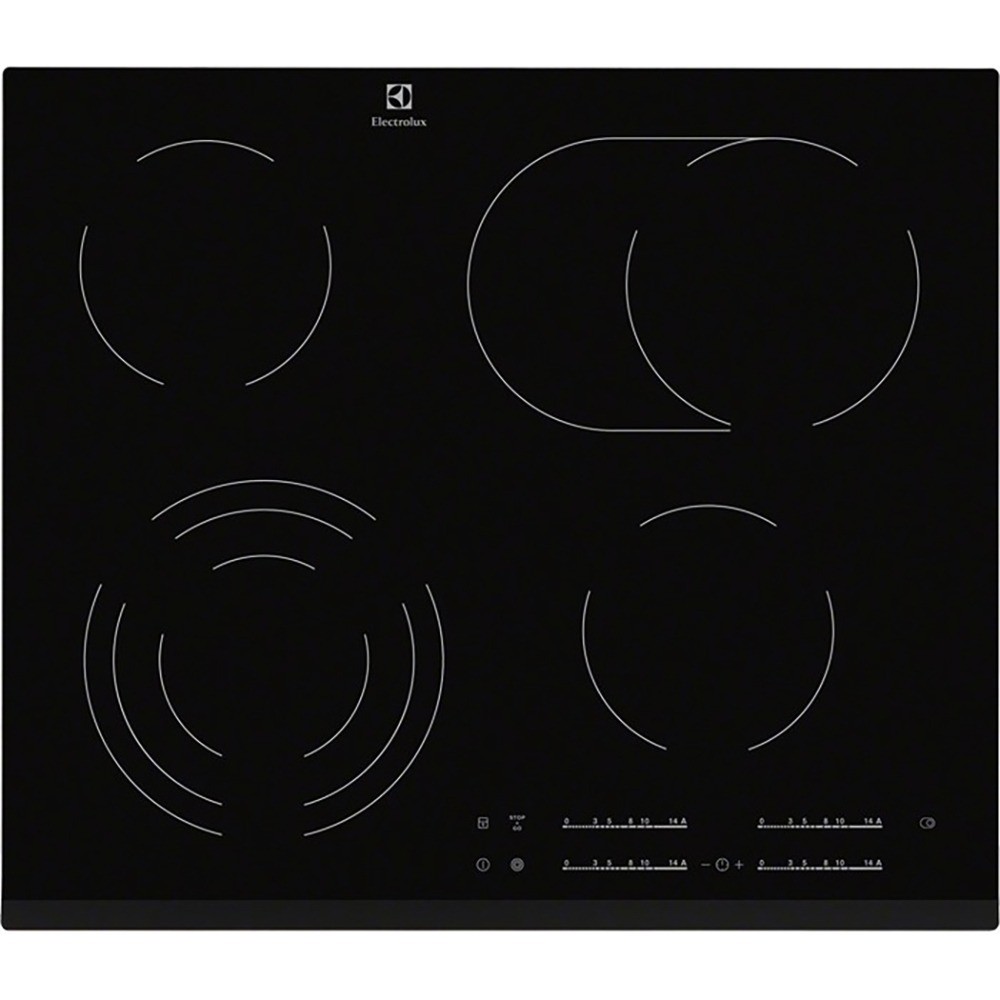 Electrolux EHF6547FXK Электрическая варочная панель, черный