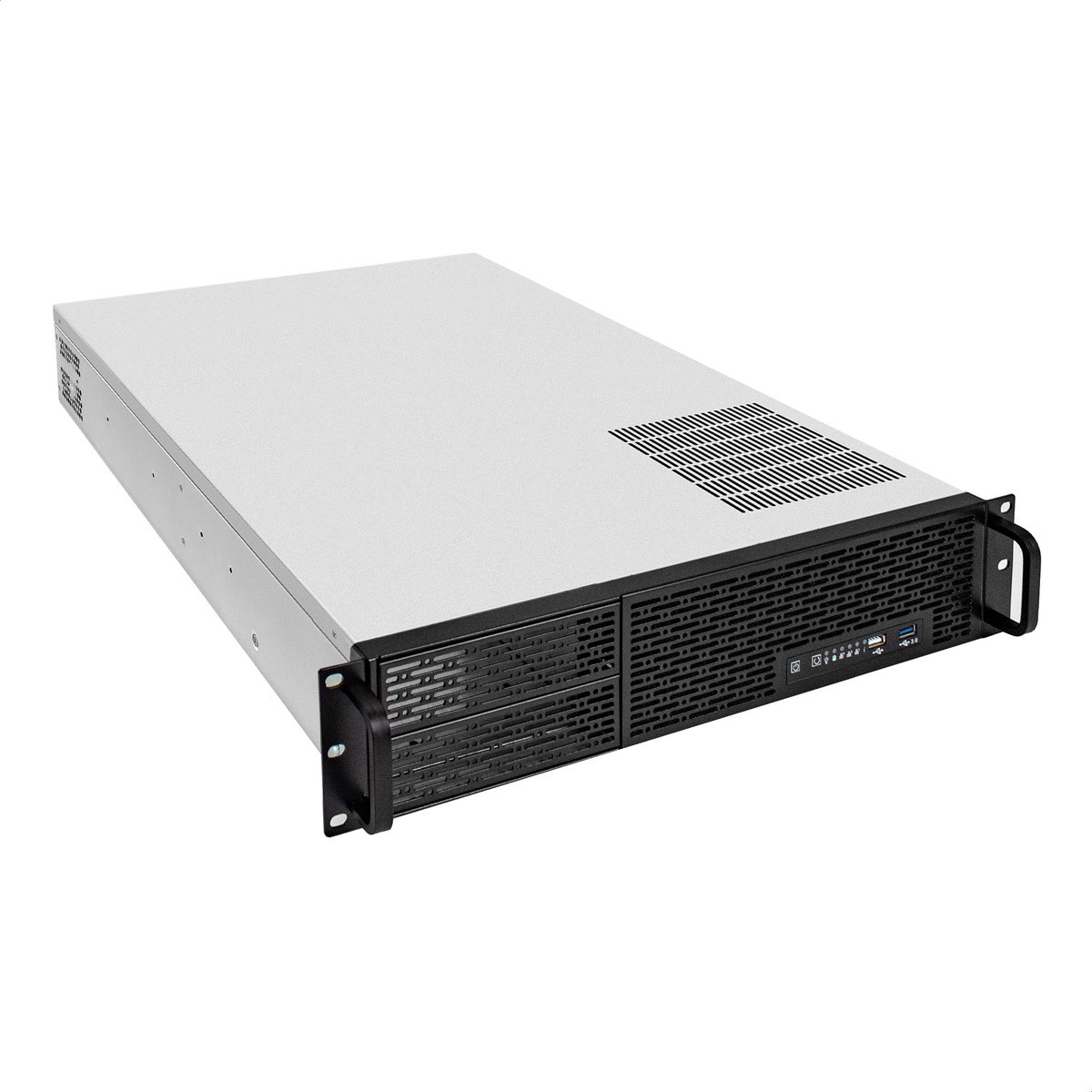 Exegate EX298581RUS Серверный корпус ExeGate Pro 2U650-06/2U2098L <RM 19", высота 2U, глубина 650, БП 2U-920ADS, USB+USB3.0>