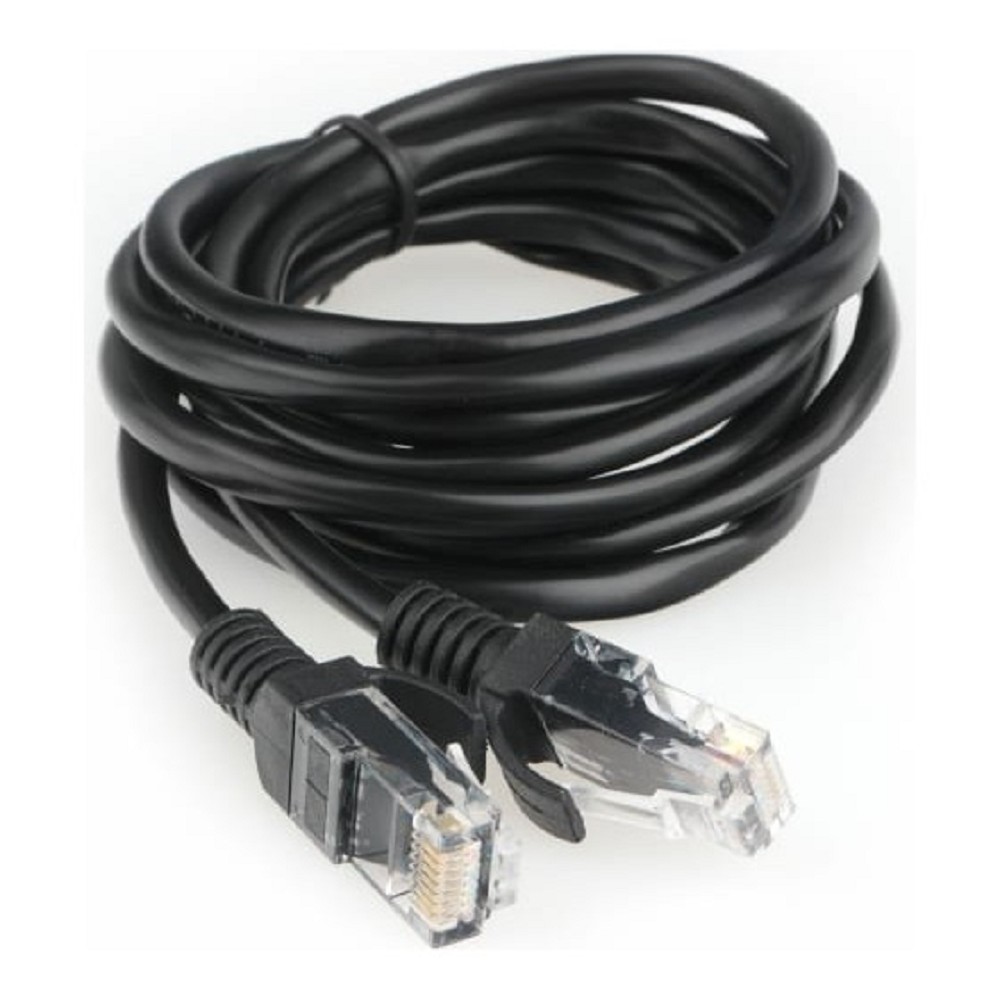 Гарнизон PC-UTP-5e-2-BK кат.5e, Патч-корд UTP 2м, литой, многожильный (чёрный)