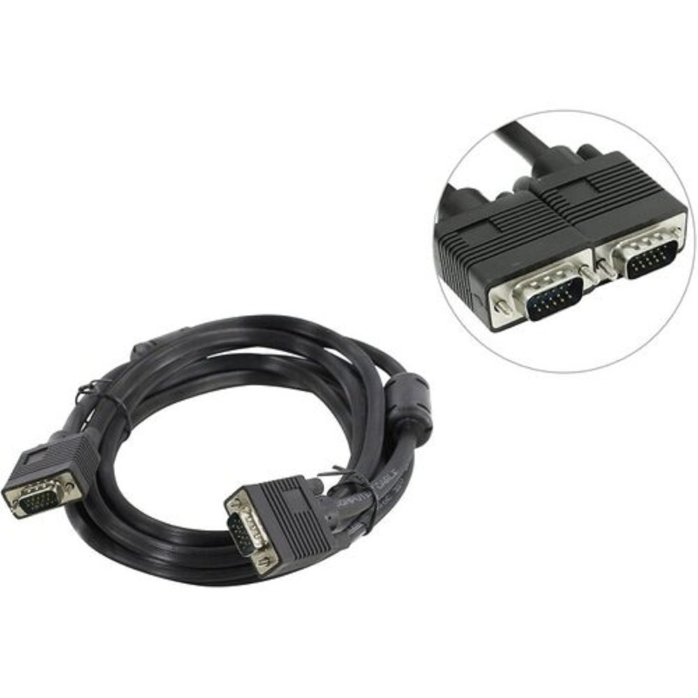 5bites APC-133-030 Кабель VGA сигнальный HD15M/HD15M, ферр.кольца, 3м.
