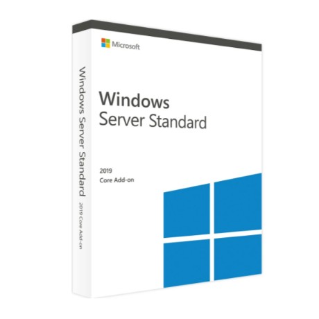 Microsoft Windows Server Standard 2019 English 64Bit 1pk DSP OEI 24 Core DVD (P73-07807)