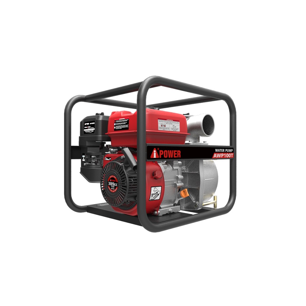 A-ipower мотопомпа бензиновая для грязной воды AWP100T [30241]