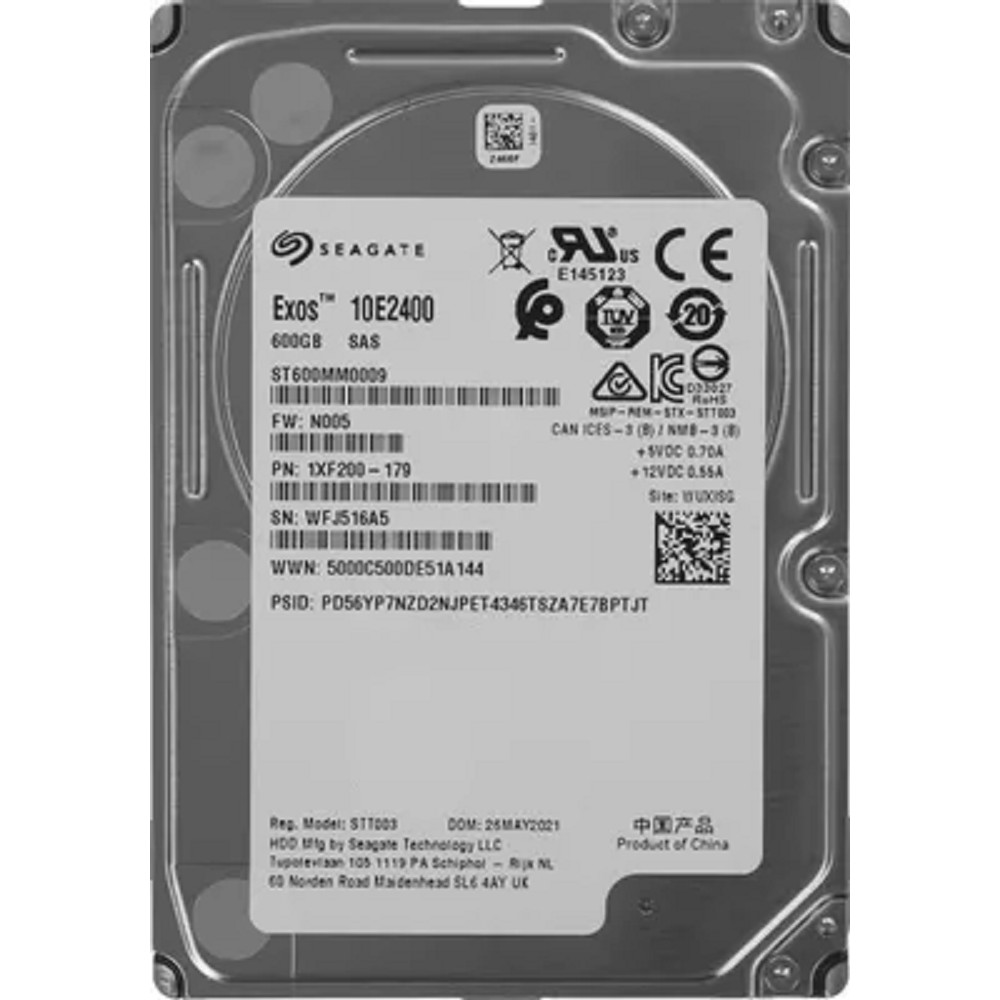 600Gb Seagate Enterprise Performance 10K (ST600MM0009) {SAS 12Gb/s,  10000 rpm, 128mb, 2.5"}