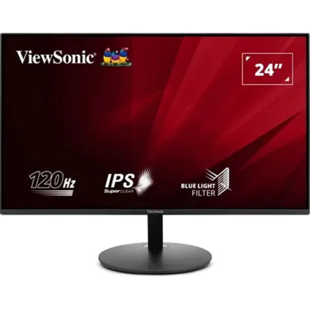 LCD ViewSonic 23.8" VA24E1-H черный {IPS 1920x1080 120Hz D-Sub HDMI 250cd Ex CN-вилка}