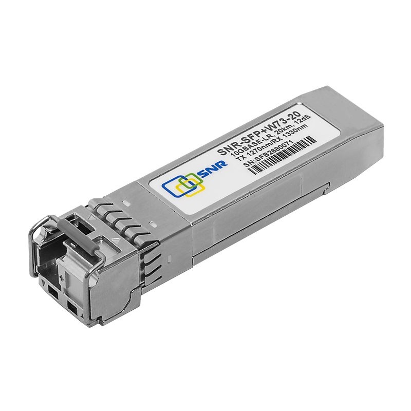 SNR-SFP+W73-60 Модуль SFP+ WDM, дальность до 60км (21dB), 1270нм