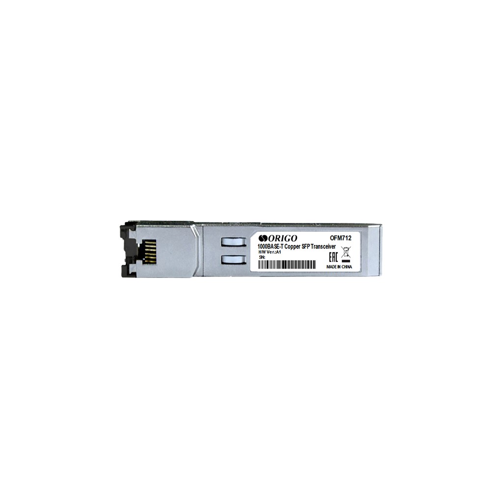 ORIGO OFM712/A1A SFP-трансивер, 1000Base-T (RJ45), до 100м