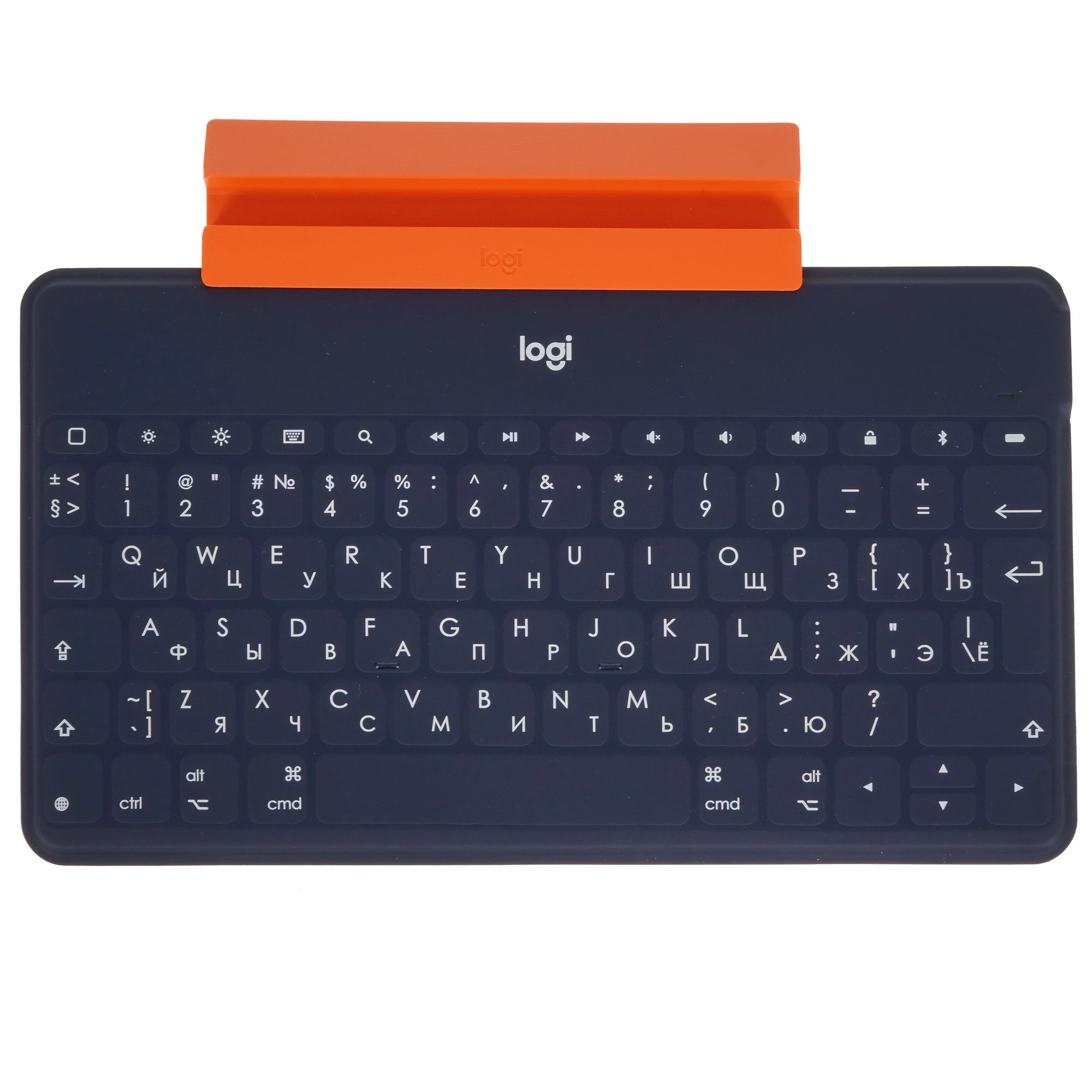 920-010123 Logitech Клавиатура Keys-To-Go механическая синий USB беспроводная BT Multimedia for gamer