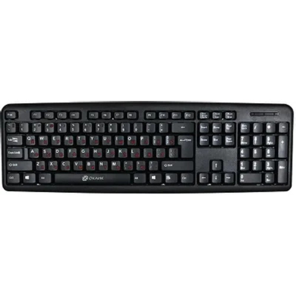 Клавиатура Oklick 90MV2 черный USB 