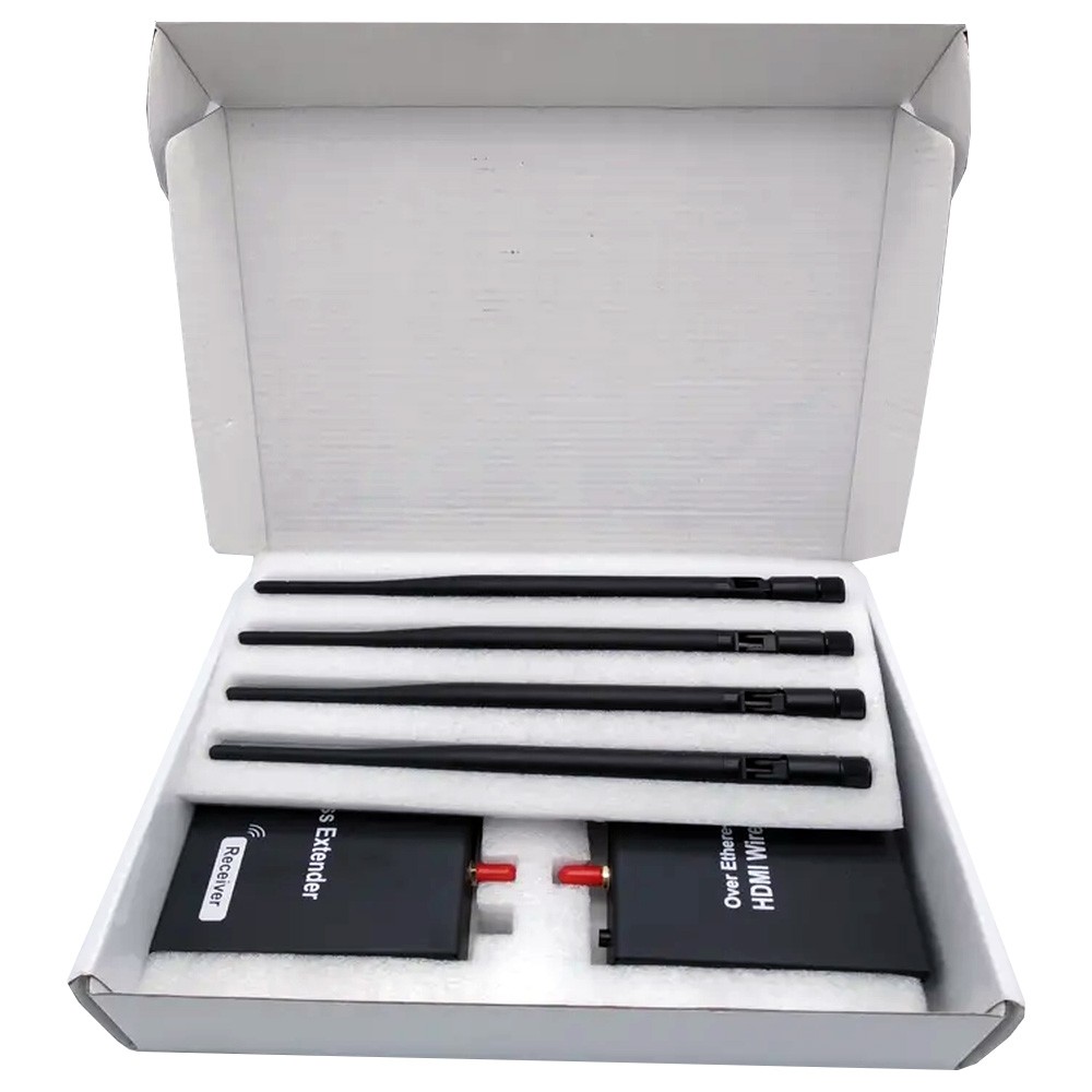 ORIENT VE054V2, WiFi HDMI KVM Extender (Tx+Rx), HDMI+USB беспроводной удлинитель до 200 м, HDMI 1.4, 1080p@60Hz, HDCP1.2, доп.выход HDMI (loop-out) (33511)